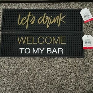 TWO Bar mats